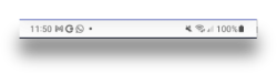 Notifications bar