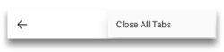 Close all tabs