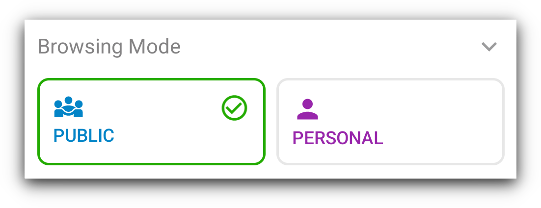Public button