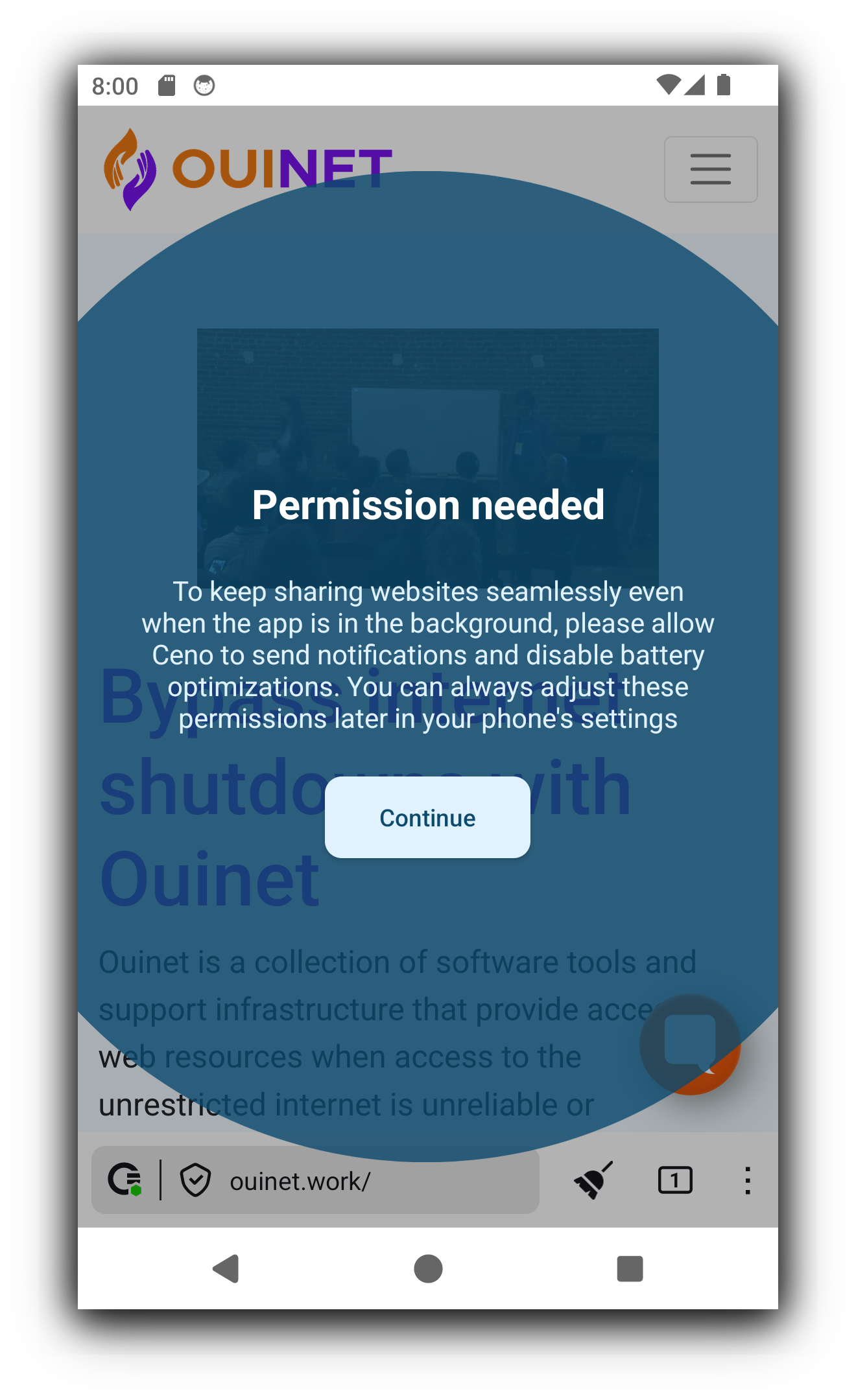 Permissions needed
