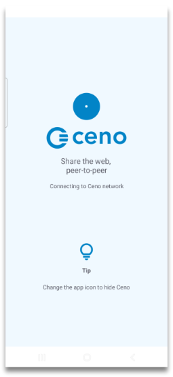 Ceno first screen